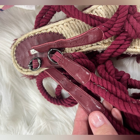 Leon Max Red Natural Woven Fringe
Verve Sandal espadrille size 9 women’s - Picture 6 of 7